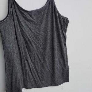 Time and Tru Charcoal Tank Top